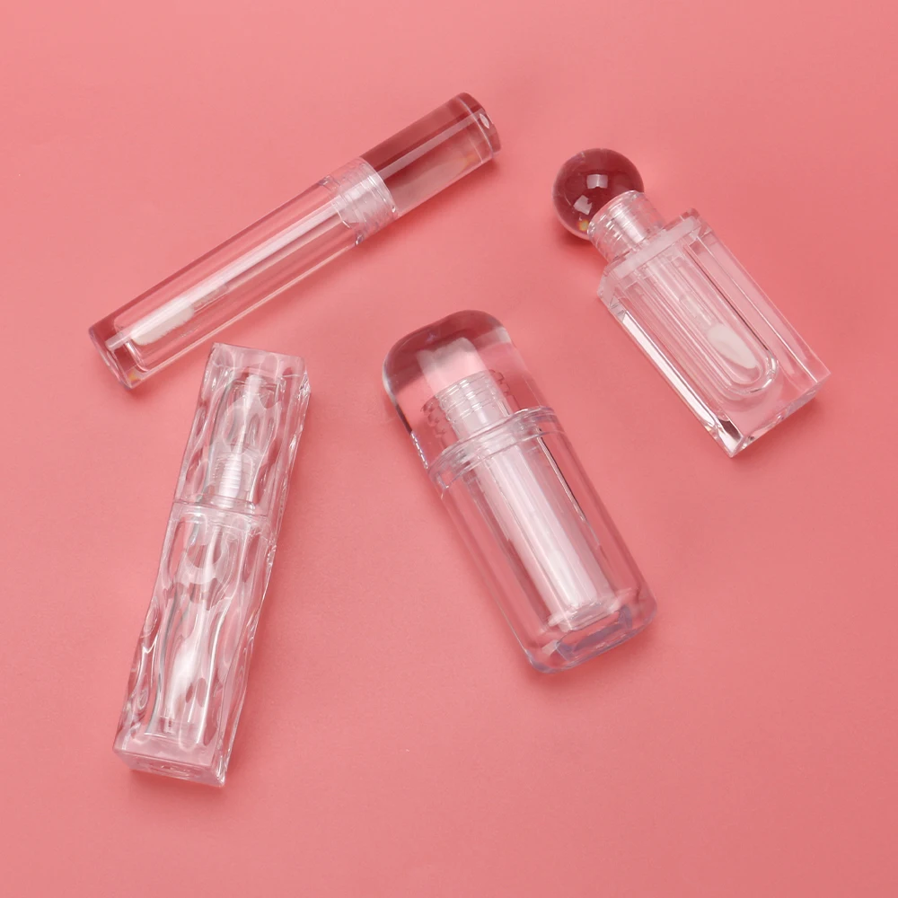 OMI Custom clear lip gloss tubes Recyclable Lip Gloss Container lipgloss bottle lipgloss tubes with custom logo