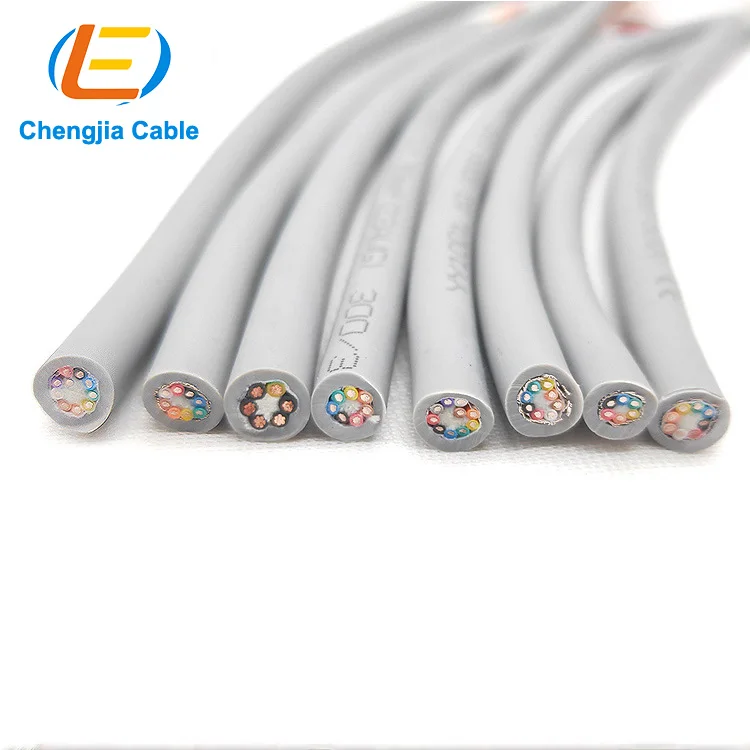 Высокогибкий кабель с сертификацией CE буксирный для роботов силовой line0 25 мм2