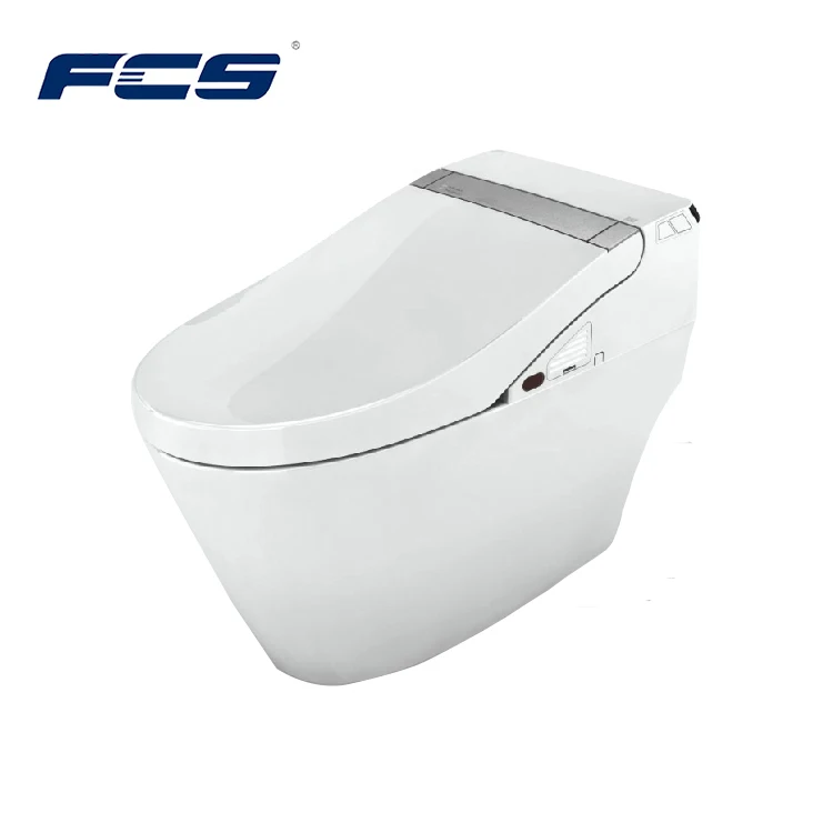 Best Selling Us Certified High Quality White Electric Tankless Toilet Bowl Smart Toilet