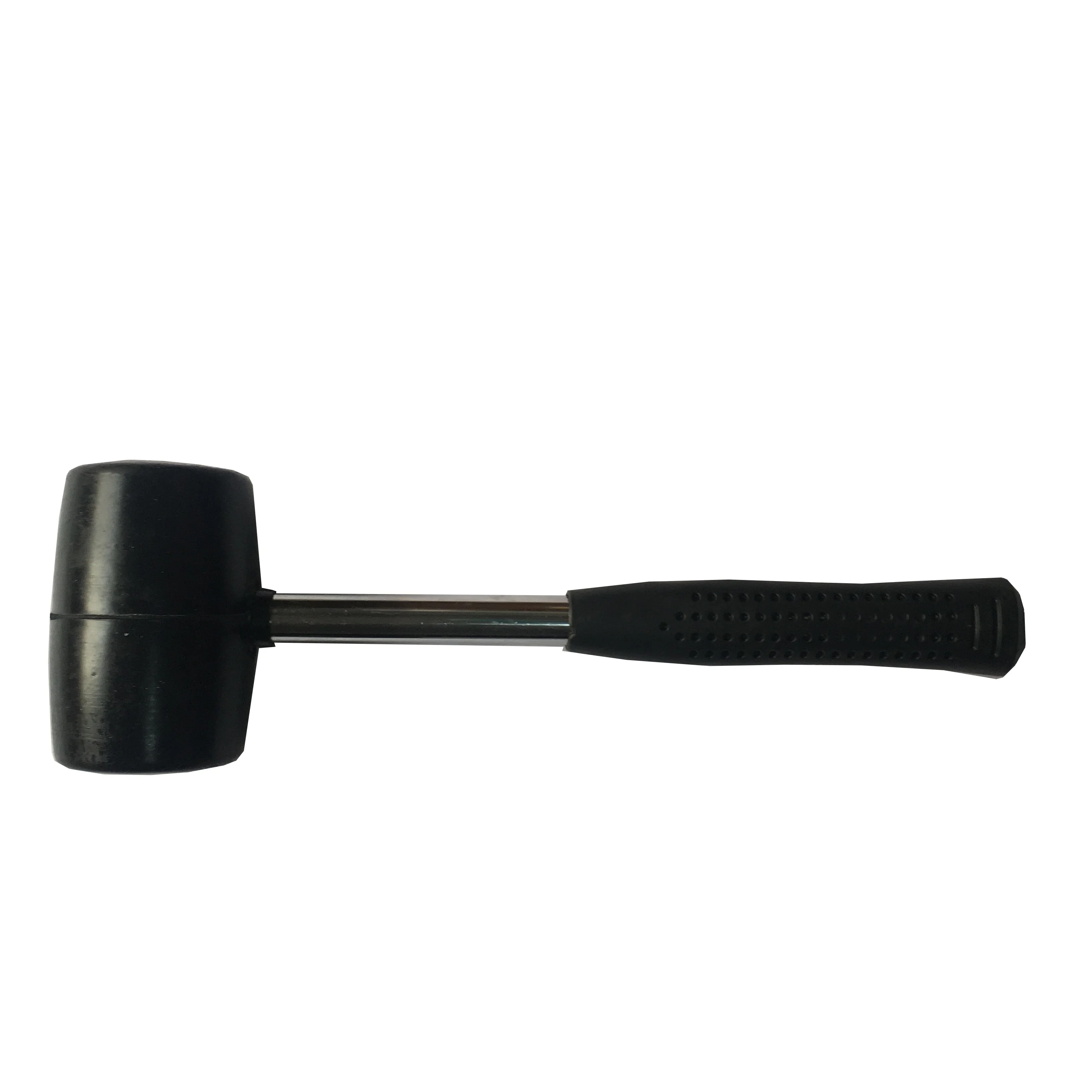 hot selling tile fitting rubber mallet hammer single piece mallet with steel handle