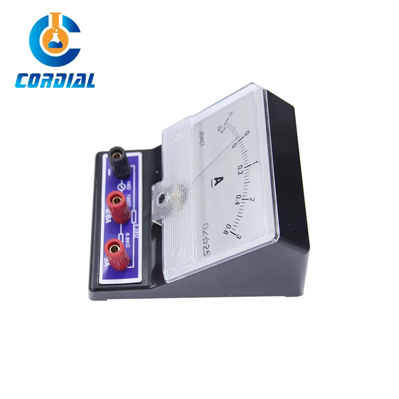 CORDIAL physical educational equipment 0.6A 3A analog dc current meter ammeter for student