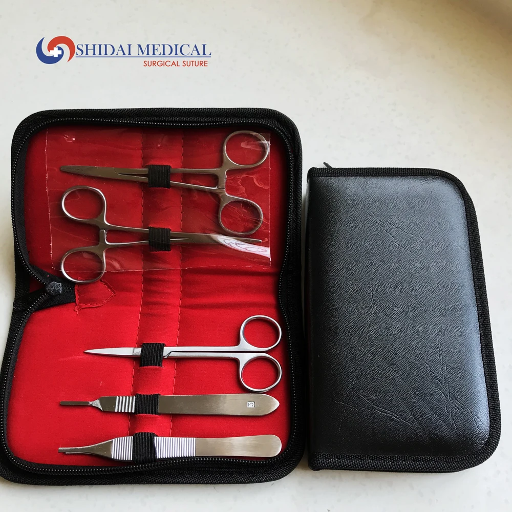 Medical Teaching 4 Layers Suture Pad Human Skin Training Model Suturing Practice Kit