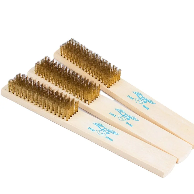 Cleaning Brass Mini Hand Wire Brushes Bristle Cooper Hand Wire Brush