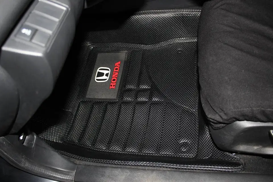 Muchkey All Weather 3D EVA Material Diamond Mats LHD Car Floor Mats Luxury Special Car Carpet Mats For Honda CR-V 2018-2023