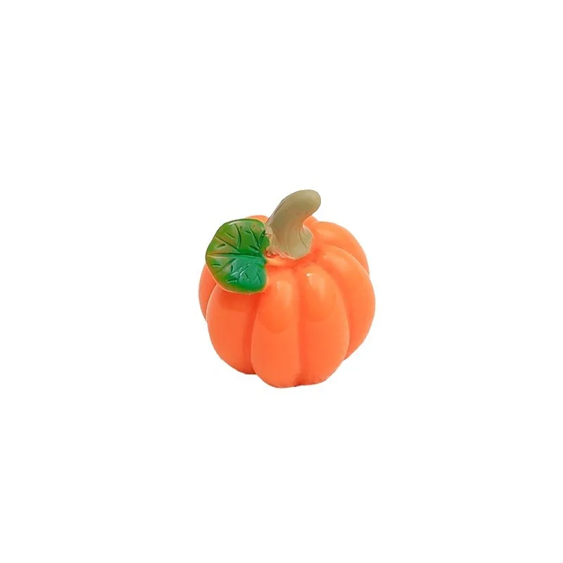 Mini Cartoon Pumpkin Ornaments Halloween Simulation Model 3d Pumpkin Miniature Ornament Fairy Garden Home Decor