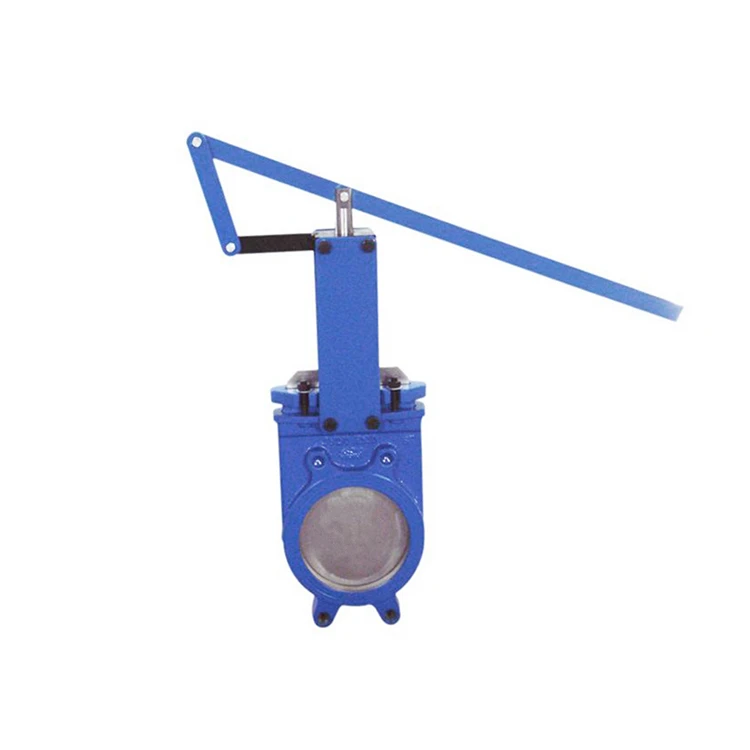 GGG 40 body  Knife Gate Valve with Lever type