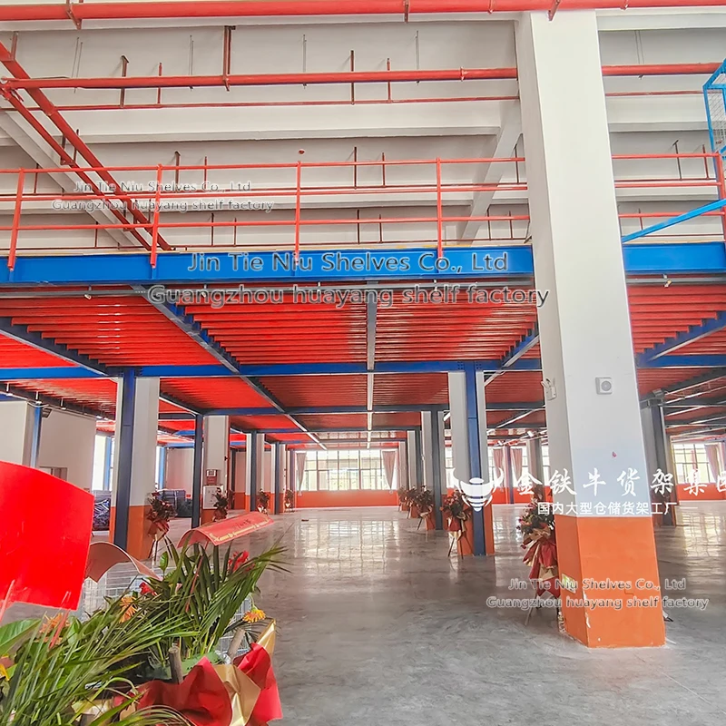 Складские системы, напольная платформа на мезонине, складской поддон, сверхпрочный металлический стеллаж для полки