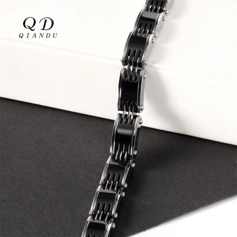 Best sale jewelry wholesale mens silver stainless steel chain bracelet men accessories