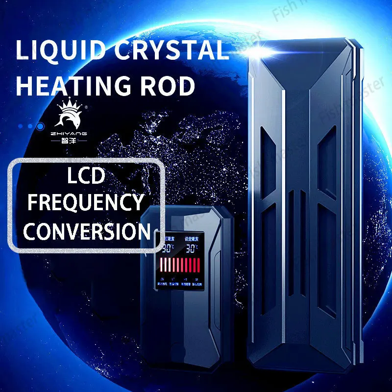 Aquarium LED digital display Electronic automatic constant temperature heating rod Aquarium stainless steel heating rod