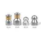 4500PSI G3/8  High Pressure Car Washing Cleaning Washer Swivel Connector, BSP Anti-Twist Hose Stainless Steel Fitting