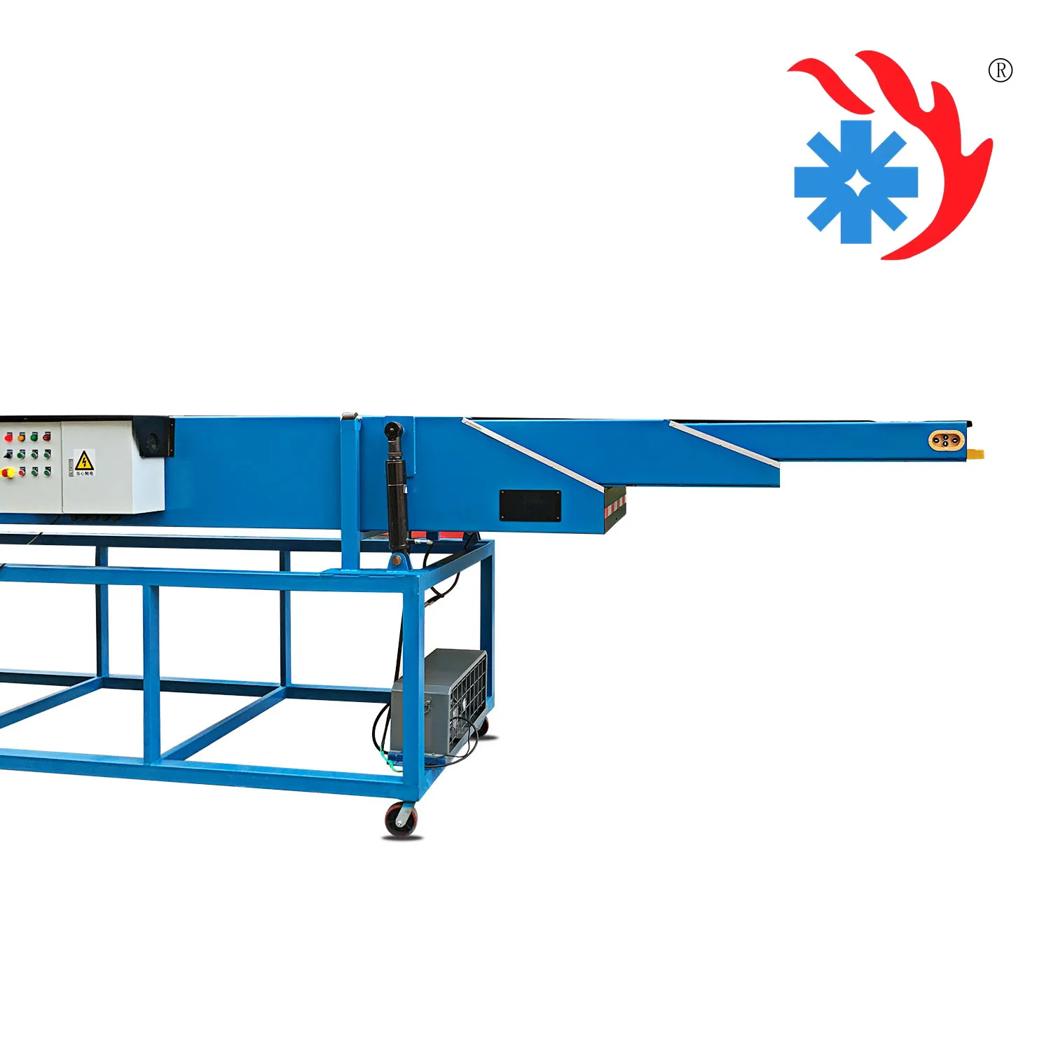 Good Quality Telescopic Belt Conveyor Adjustable Height For Bag Loading Baggage Belt Loader System Truck Container Handling