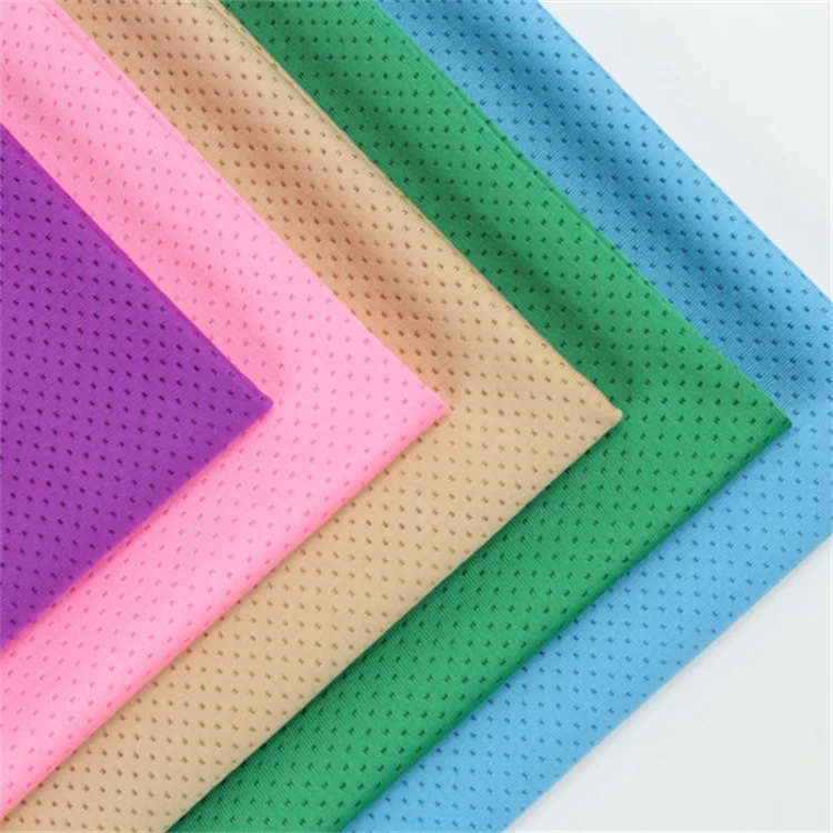 fast delivery breathable spandex butterfly mesh fabric for outdoor shirts