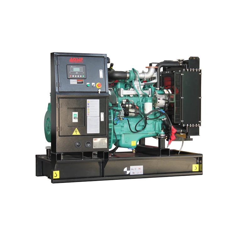 AOSIF 35kva 30kva generator set engine made in UK diesel generator silent 3 phase silent diesel generator Single Phase set