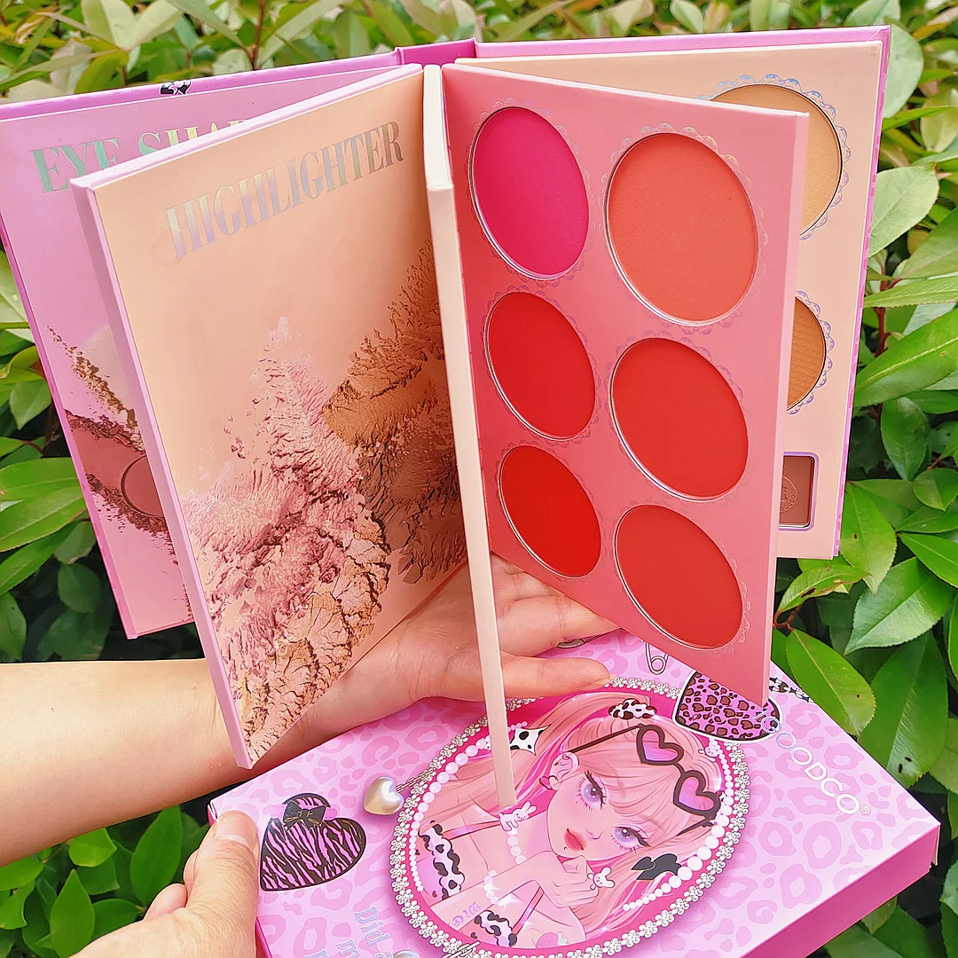 2024 High Quality New Colorful Pigmented Luxury Makeup Eye shadow Palette Matte Shimmer Private Label 43 Color Eyeshadow Palette