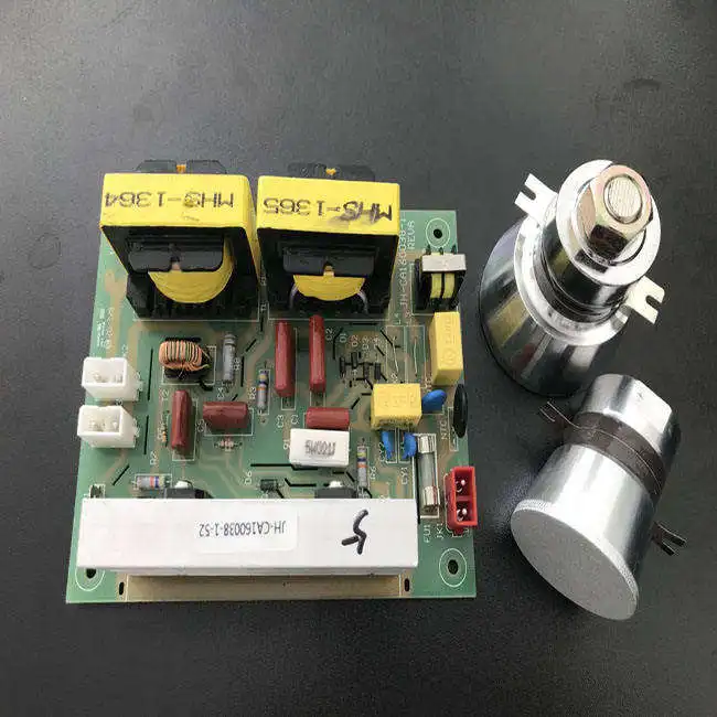 Ultrasonic cleaning with power drive board Transducer cleaner for dish cleaning and fruit washing