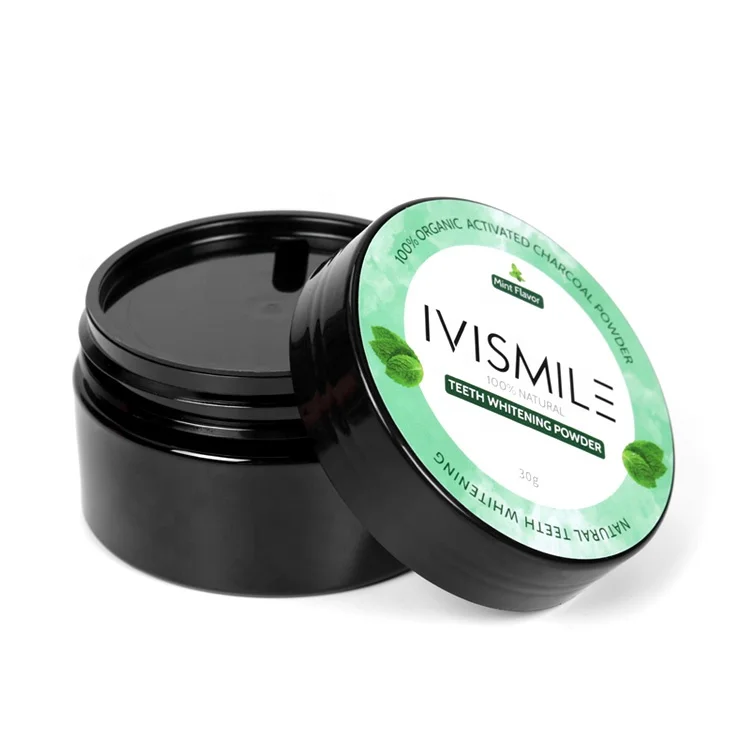 
IVISMILE 2020 Wholesale Teeth Protection Organic Activated Coconut Charcoal Powder 