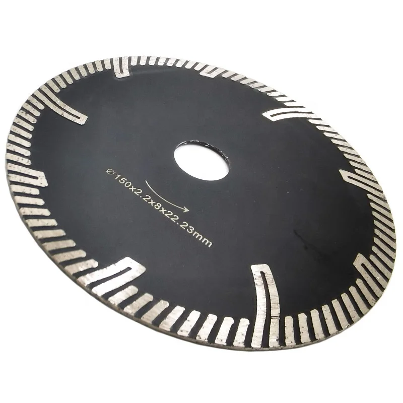 Professional  105-230mm Diamond Saw Blade turbo Stone Blade Cutting Tools Manufacturer Marble and Granite wholesale