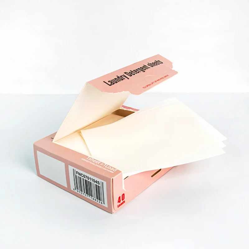 Fashionable Popular Best Seller Super Concentrated Detergent Strips Dehydrated Laundry Detergent Detergent