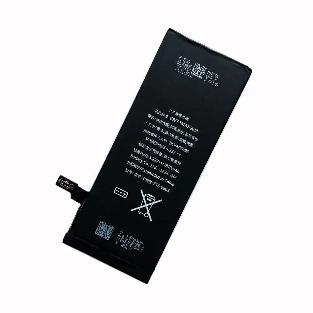  Высококачественный OEM Аккумулятор для iPhone 6 A1549 A1586 A1589 616-0804 616-0805 616-0806
