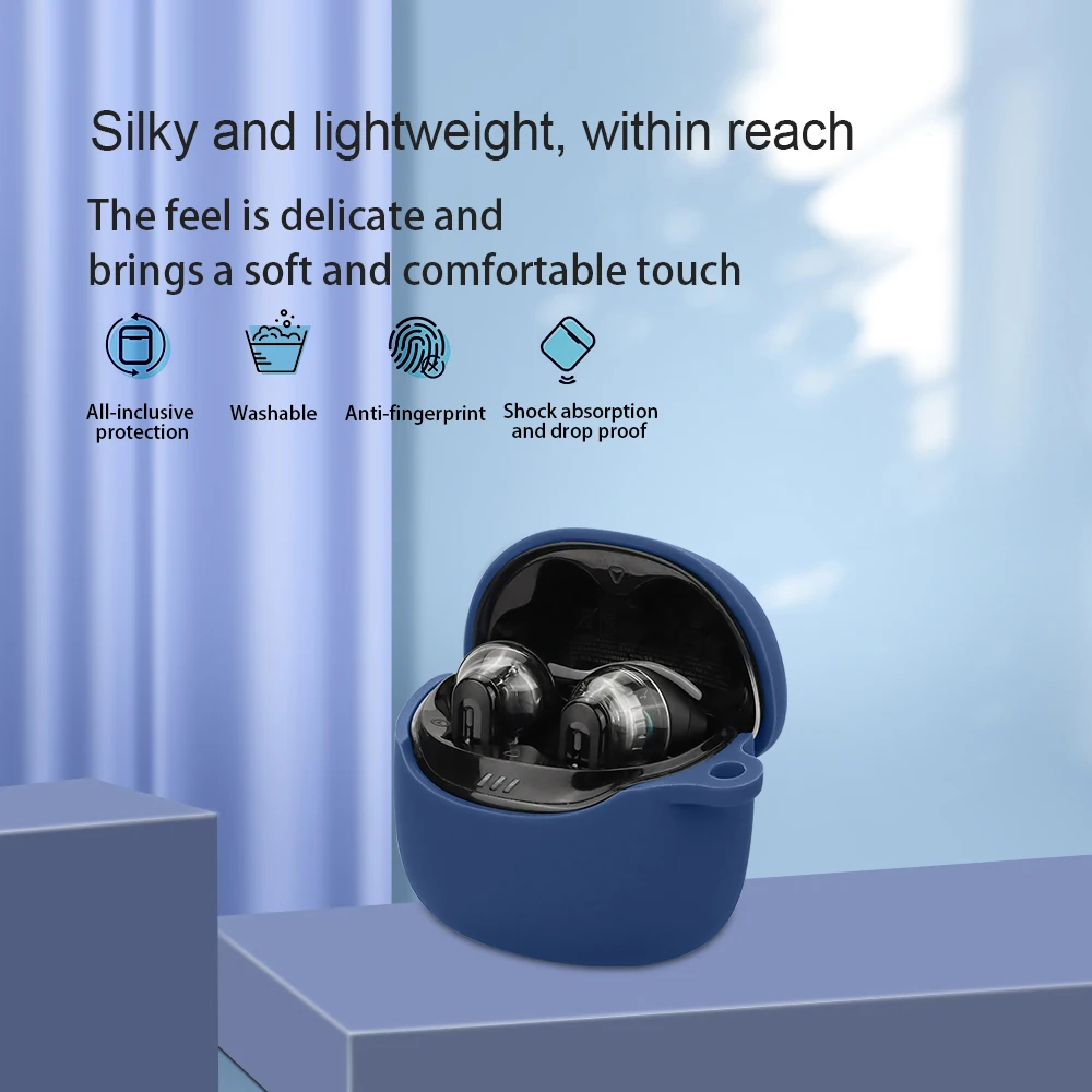 Suitable for JBL TUNE FLEX 2 earphone case cover,TWS wireless earbuds shell,headphone case for airpods,silicone buds cases