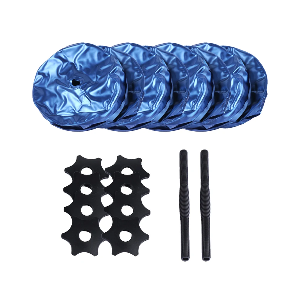 Хит продаж, круглой резиновой гантели Dreamstone 10 кг