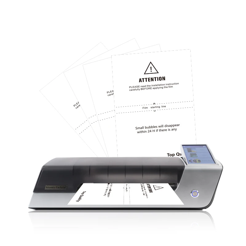 High Speed Cutter Hydrogel Tpu Film Plotter Cutting Machine For Mobile Back Skin