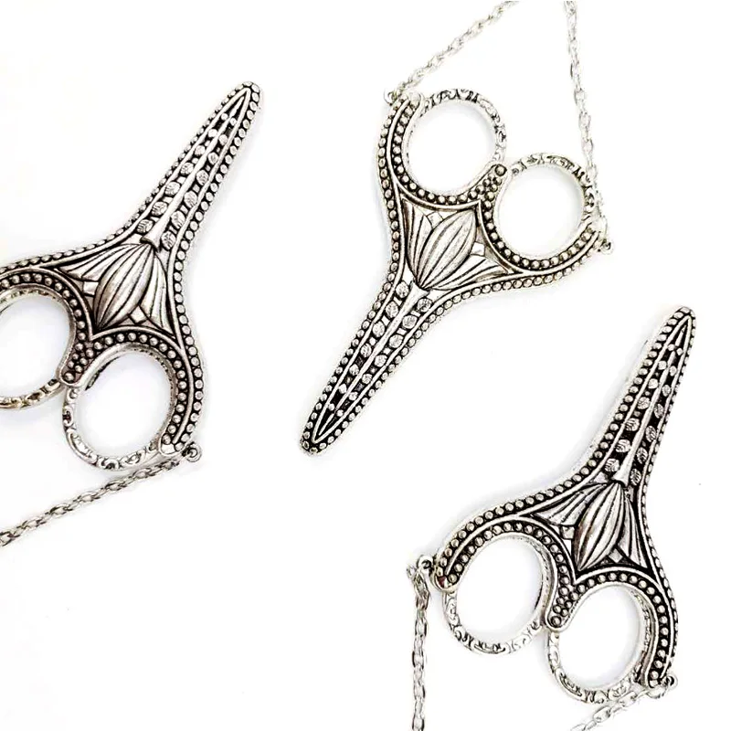 Антикварные ножницы для резки из нержавеющей стали с оболочкой для вышивки