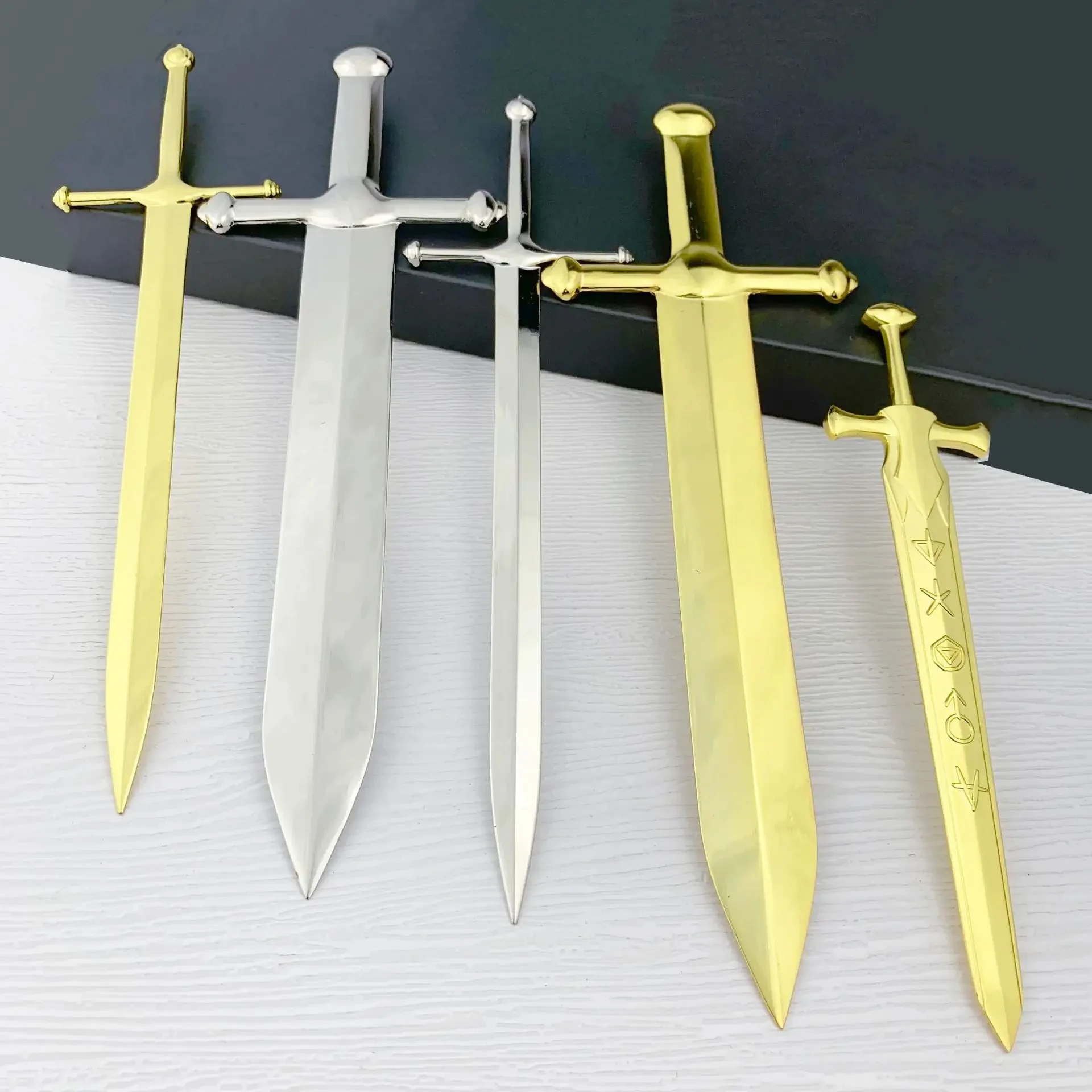 Premium Metal Crafts Letter Opener Sword Templar Sword Letter Opener