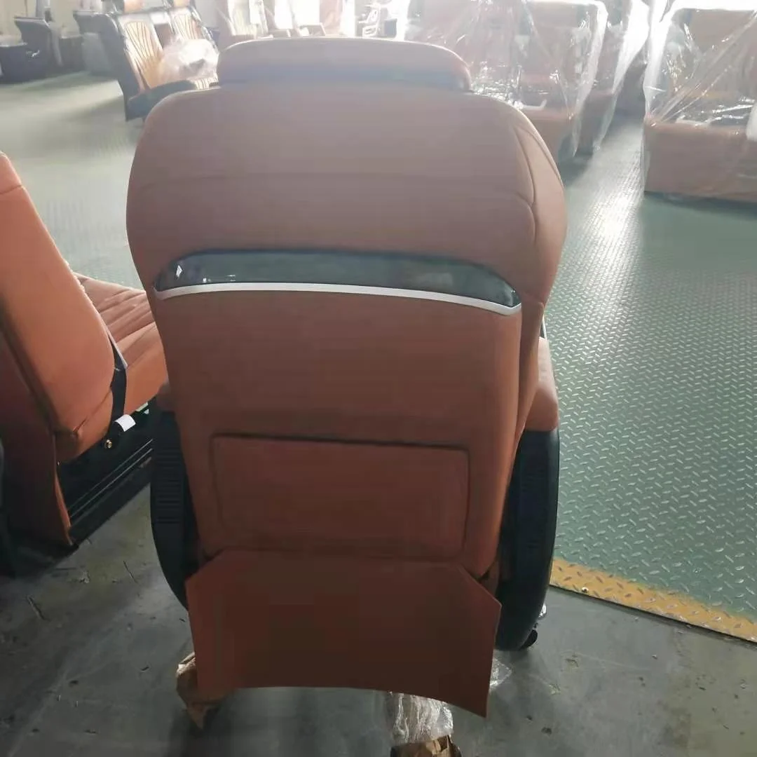 Factory hot sales New design Luxury Civil seat with bluetooth speaker ventilation message leg rest ambient lighting lay down