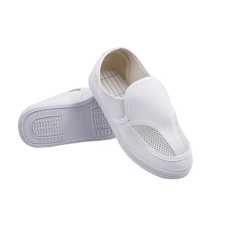 Factory Wholesale Security Protection Clean Room Breathable Mesh Anti -Static Wear Resistant Esd Safety Shoes