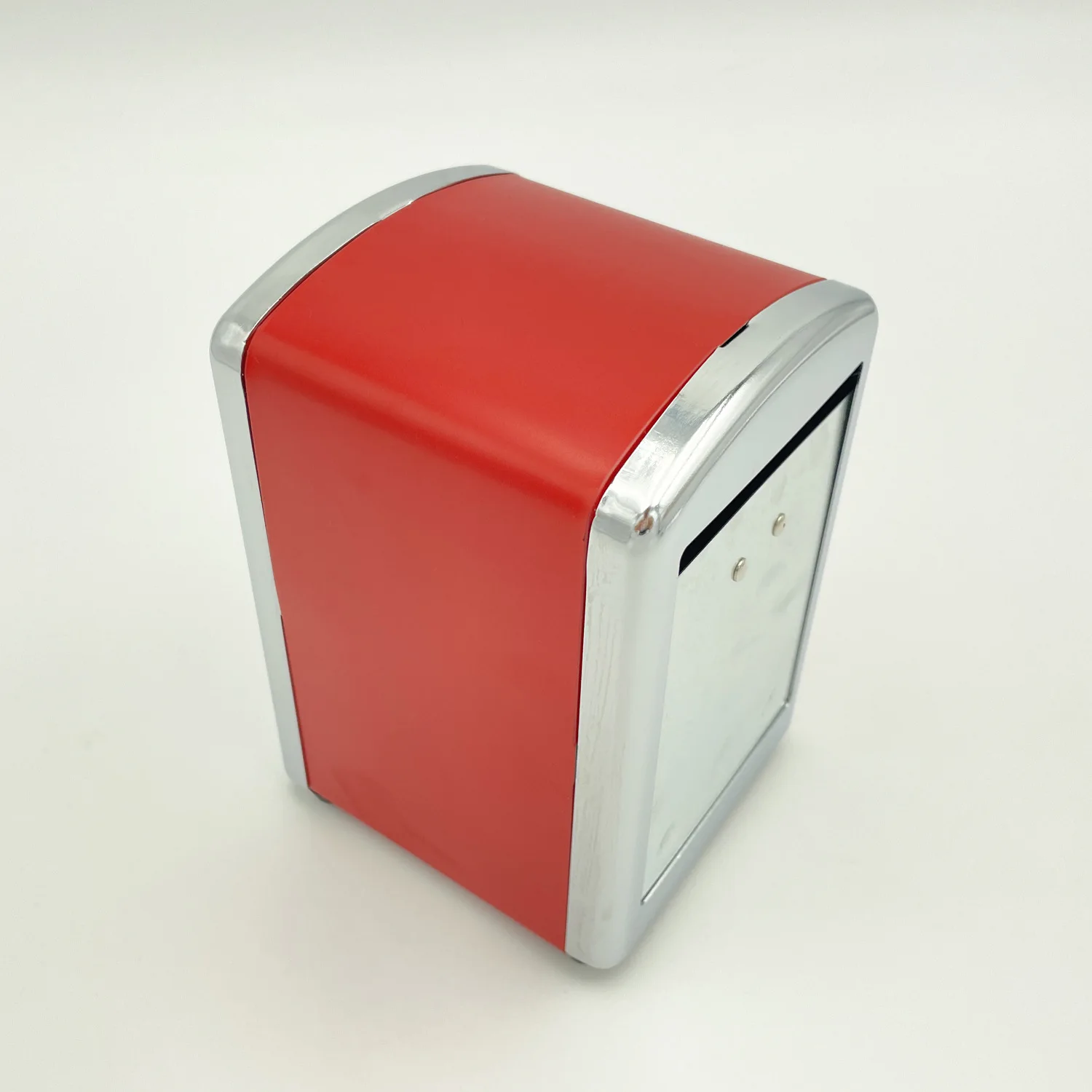 Customize Printing Tin Napkin Holder Metal Napkin Dispenser Fashion Tissue Tin Box Wholesale