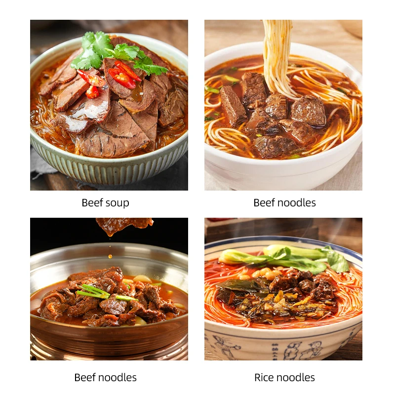 Zhufuji Kee brand beef flavor seasoning powder soup base seasoning OEM