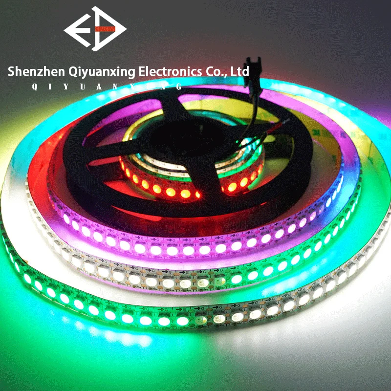 DC 5V 144LEDS/M SK6812 WS2812B 5050 RGBW full Color 4 IN 1 Magic Strip Addressable LED Strip Manufacturer