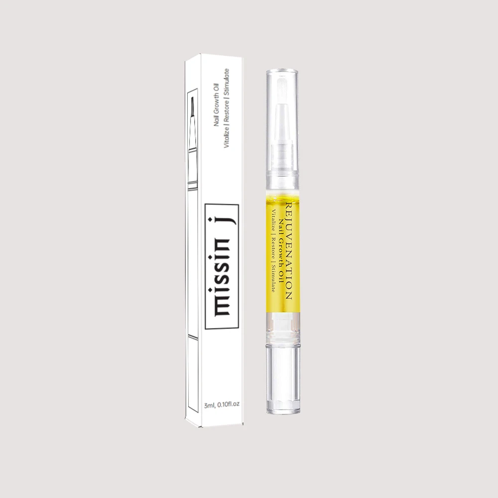 3ml Rejuvenation Nail Growth Oil Pen Cosmetics Nail Growth Serum for Strengthener and Growth Peeling Breaking Thin Nails