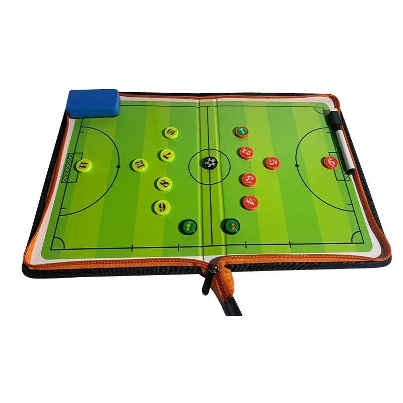 Football tactics board chain magnetic combat board basketball tactics sand table teaching board with chess pieces pen