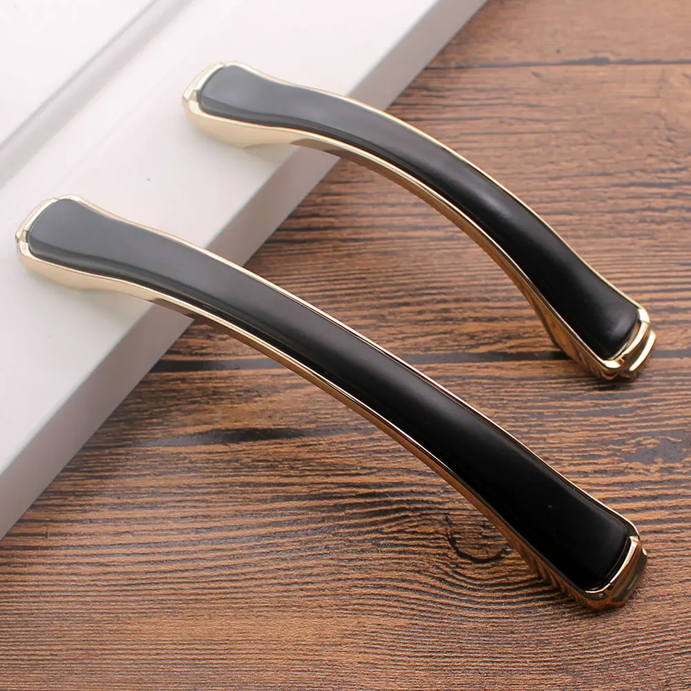 Luxury factory price industrial handle plated handle cabinet door handle