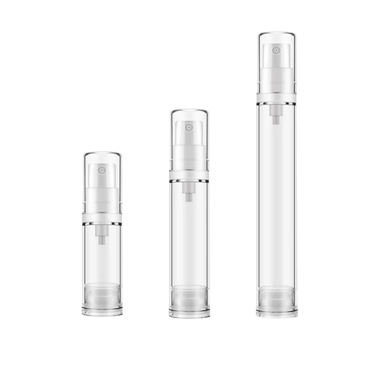 5ml 10ml 15ml Cosmetic Skin Care Gel Lotion Spray Airless Vacuum Pump Bottle