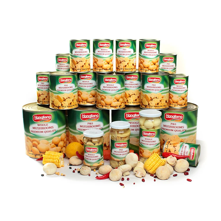  Консервированный китайский гриб для вкусной кофеварки 400 г белый цвет