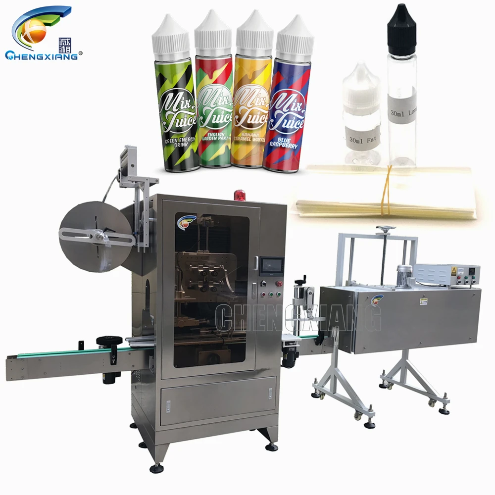 Multifunction automatic tin can jar bottle shrink sleeve labeling machine