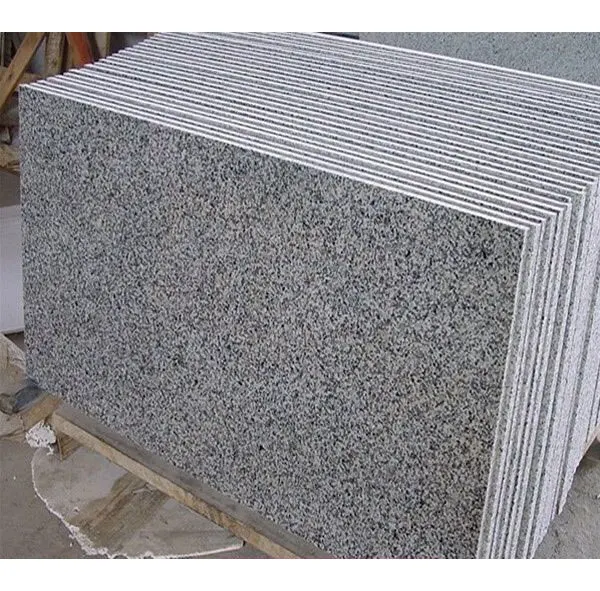 Wholesale grey G640 granite white black flower granite