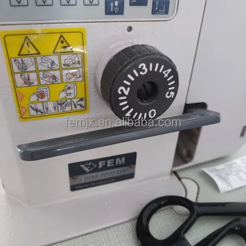 Wuxi FEM good quality single needle lockstitch cloth industrial sewing machine