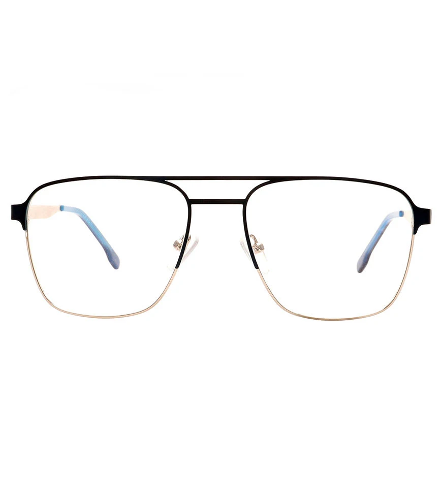 custom made big square stainless steel optical glasses frame for mans