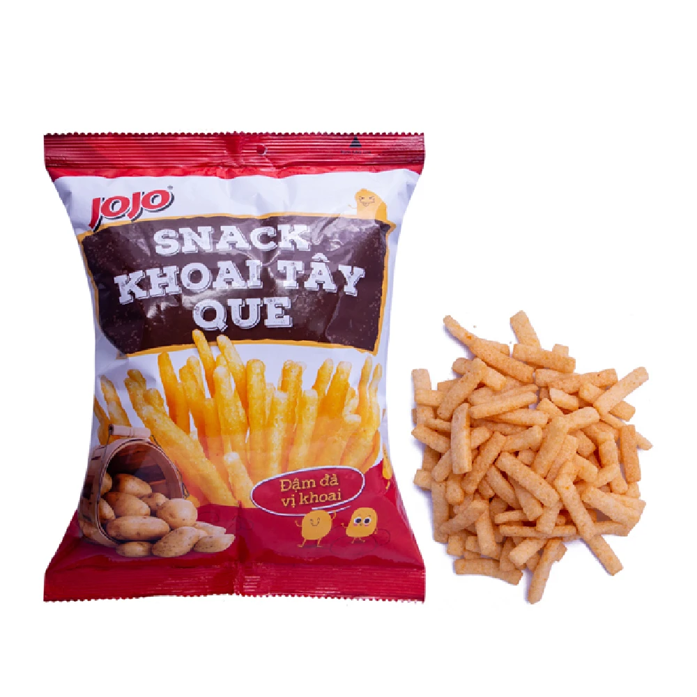 Premium Vietnam Traditional Rich Taste Stick Potato Snack 36g/80g (can)