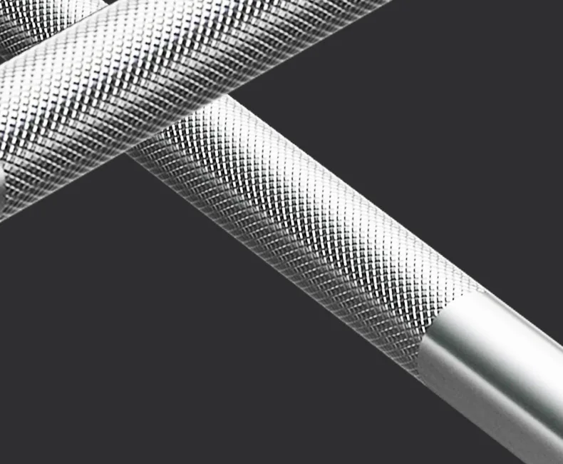 Fitness Equipment Chrome Barbell Bar Training Barbells Weightlifting Square Shaped Triceps Bar barbell bar