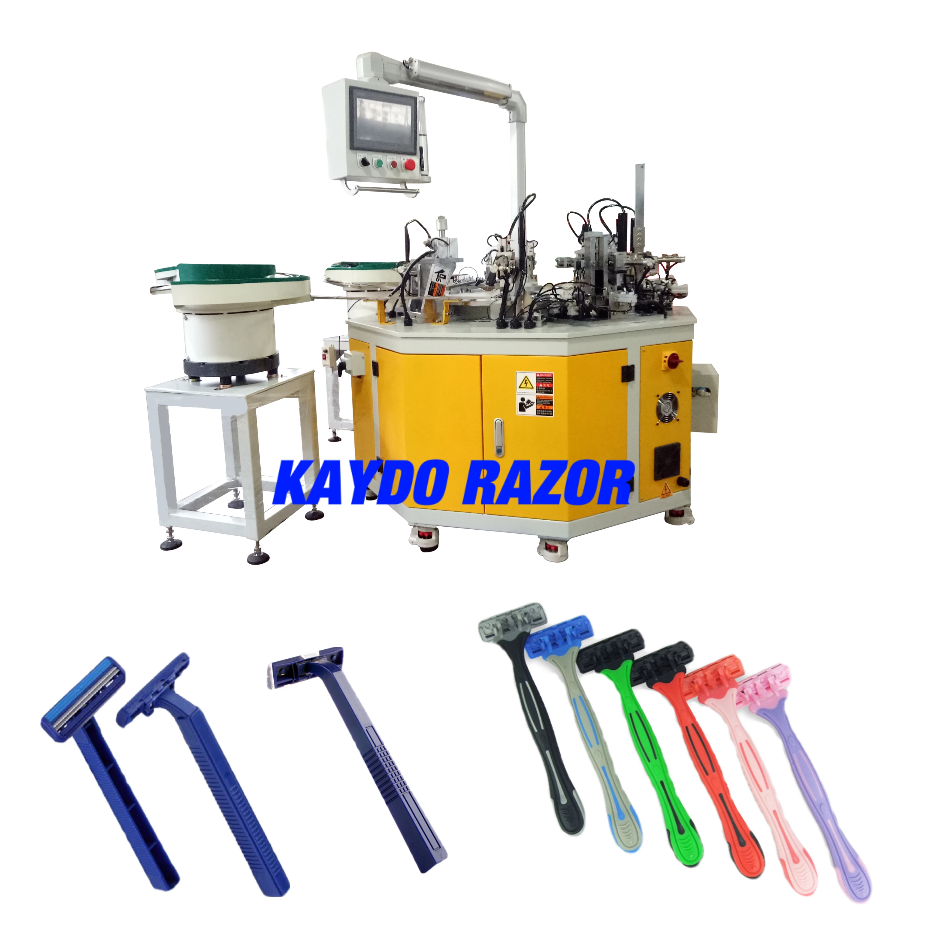 Kaydo china factory price razor cover assembling machine for razor/shaving