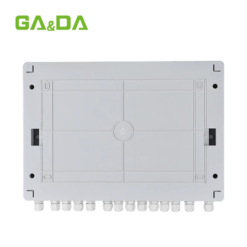 IP65 Solar control box 500V DC Combiner Box  4 input 2 output Junction Box for power supply system