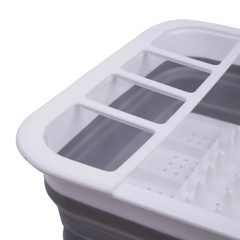 Wholesale kitchen accessories Dish Rack Drainer Adjustable kitchen tools gadgets Storage Holder Dish Rack