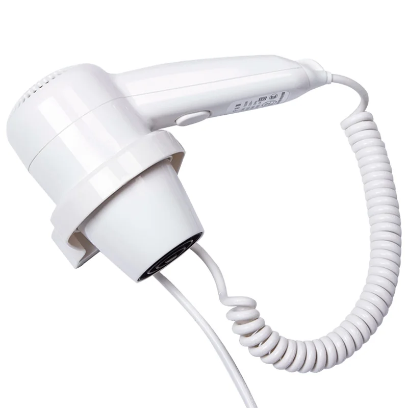 Falin Fl-2111 Mini Hotel Hair Dryer with wall-mounted cylindrical Stable and not easy to fall Bathroom Hair dryer Hotel