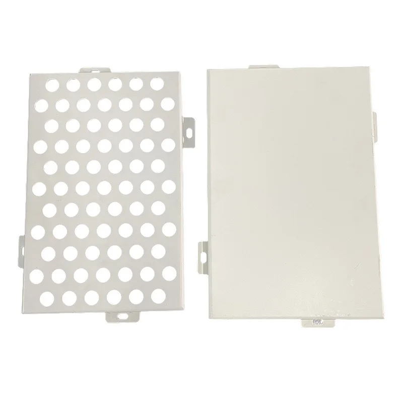 Professional metal sheet fabrication customized carved aluminum veneer for indoor and out door