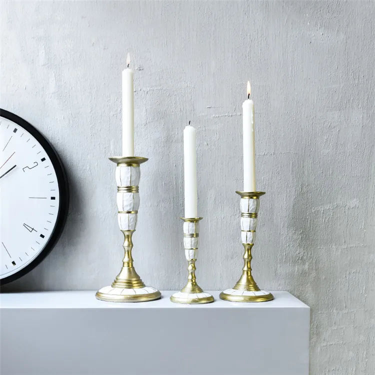 
Creative Simple Nordic High-End Home Candle Holder Jewelry Table Setting Decoration 